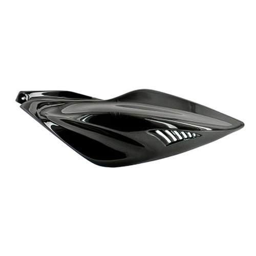 Left black metal rear - rear, fairing